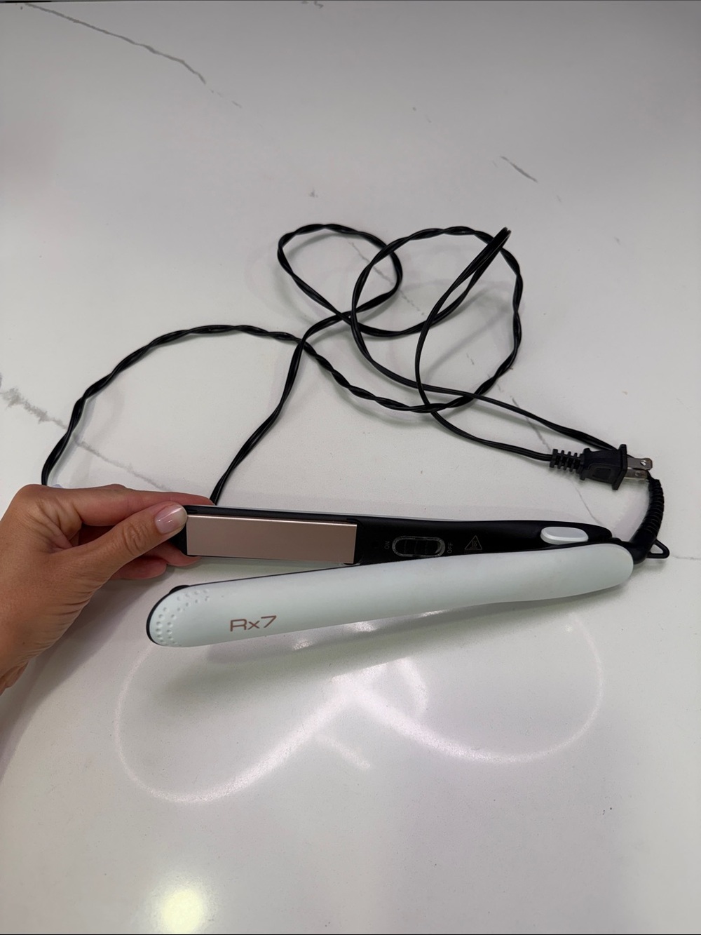 Rx7 Nano Ceramic Ionic Flat Iron Sraightener